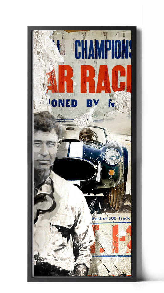 Carroll Shelby Tribute - Tall Panel