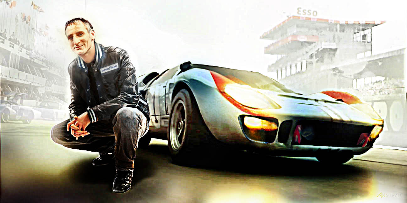 KEN MILES driving the Ford GT40 MK2 P/1015 :: 1966 Le Mans - Limited Edition Prints