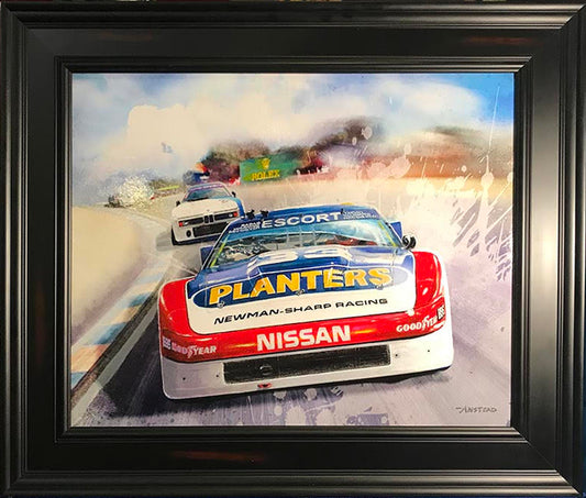 1988 Paul Newman Nissan 300zx at Laguna Seca.