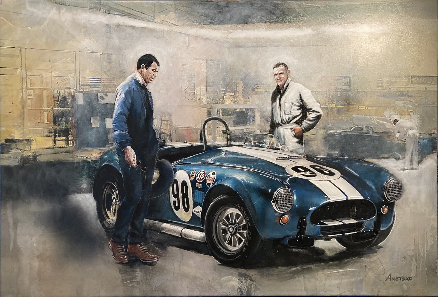 BATTLE TESTED: 1964 USRRC COBRA ROADSTER CSX2431 - Limited Edition Prints