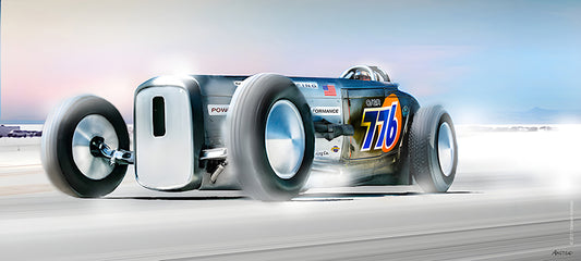 Land Speed Race-Modified ‘28 Ford Model A Roadster Bonneville Speedway 2021 - Limited Edition Prints